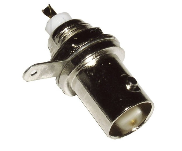 BNC Chassis kontakt 50 Ohm m/loddetilsluttning