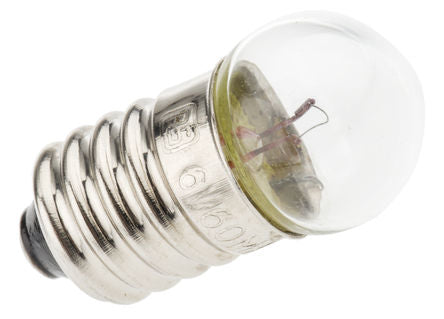 LAMPE 6V 50mA E10