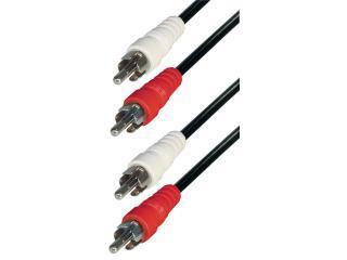 Kabel phono 2 x RCA-han til 2 x RCA-hann