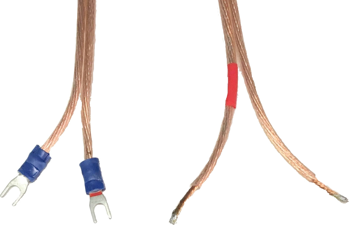 Høyttalerkabel 3m kabelsko og loddeender