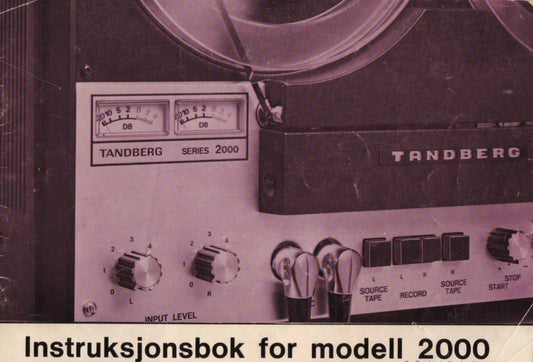 Brukermanual til 2000, PDF, Norsk