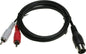5-Pin DIN Han / 2 X Phono Han 1.5m