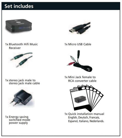 BOOMBOOM 80 BLUETOOTH NFC HIFI MUSIC RECEIVER