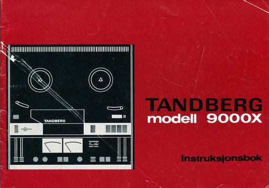 9000X - Brukermanual, Norsk, PDF