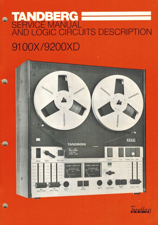 Servicemanual til 9100X og 9200XD, PDF