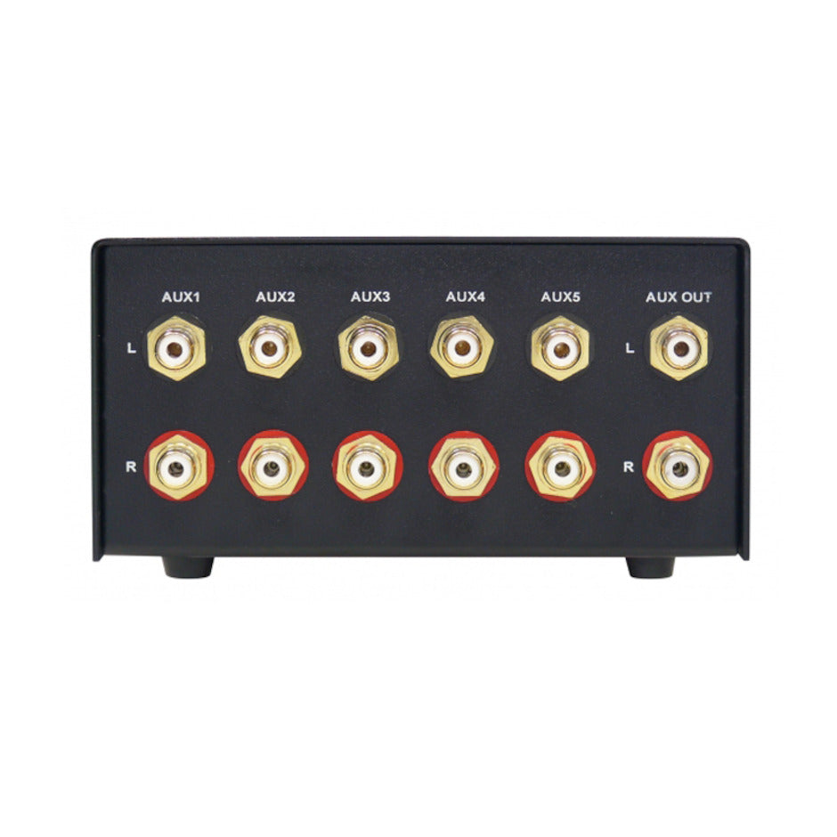 AUDIO INPUT SWITCH 5-1, SØLV, DYNAVOX, AUX-S