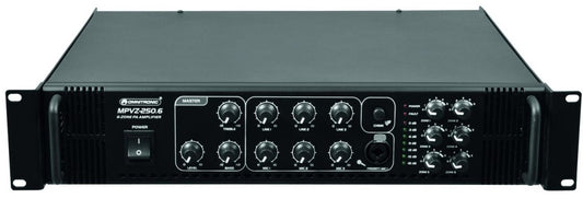MPVZ-250.6 Amplifier, 250w, 6-soner