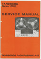 Servicemanual til 2000 Tandberg , S/H, PDF