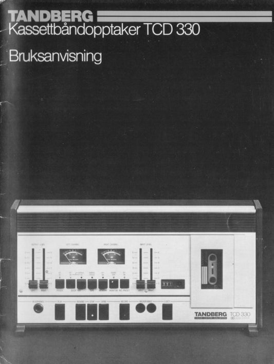 Brukermanual til TCD330 PDF Norsk 24s