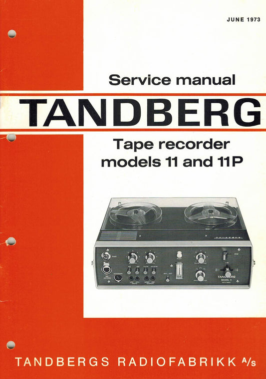 TB11 Servicemanual, PDF, engelsk