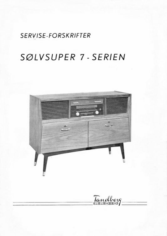 Servicemanual til SØLVSUPER 7, PDF 23s