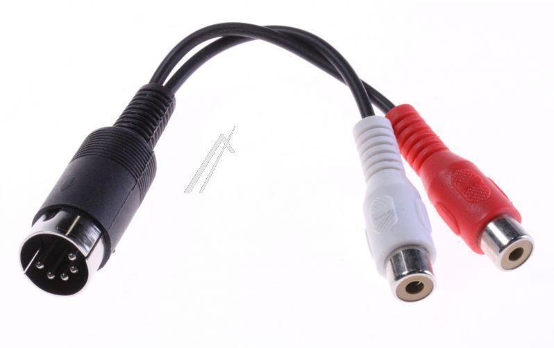 5-Pin DIN Han / 2 X Phono Hun 0.2m