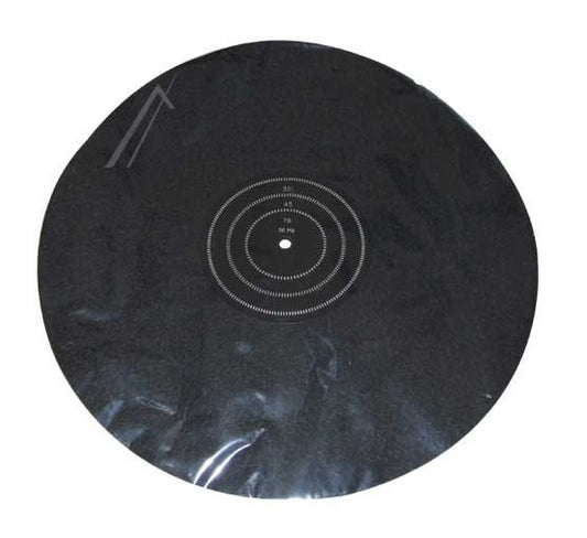 FILTMATTE MED STROBOSKOPSKIVE TIL PLATESPILLER