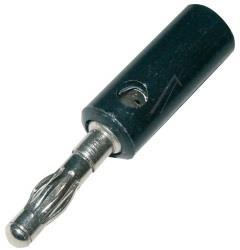 BANANKONTAKT, SVART, 4mm